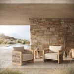 N2 Side Table Light Teak - Image 3