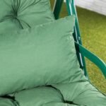 Alfresia Roma 3 Seater Garden Swing Seat | Classic Cushions - Image 7