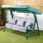 Alfresia Roma 3 Seater Garden Swing Seat | Luxury Cushions - Image 7