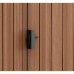 Keter 4×6 Darwin Heavy Duty Plastic Garden Shed – Brown - Image 4