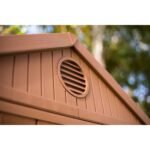 Keter 4×6 Darwin Heavy Duty Plastic Garden Shed – Brown - Image 5