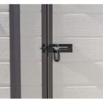 Keter 6 x 4 Manor Plastic Pent Garden Storage Shed – Beige - Image 6