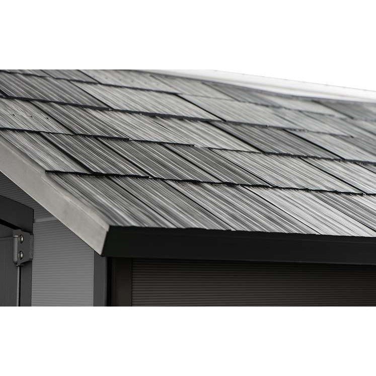 Keter 7.5’x11′ Premier Heavy Duty Plastic Shed – Grey - Image 9