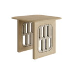 N2 Side Table Light Teak - Image 4