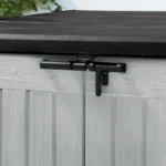 Keter Store It Out Max Grey 1200L Pent Garden storage 1250mm 1455mm - Image 3